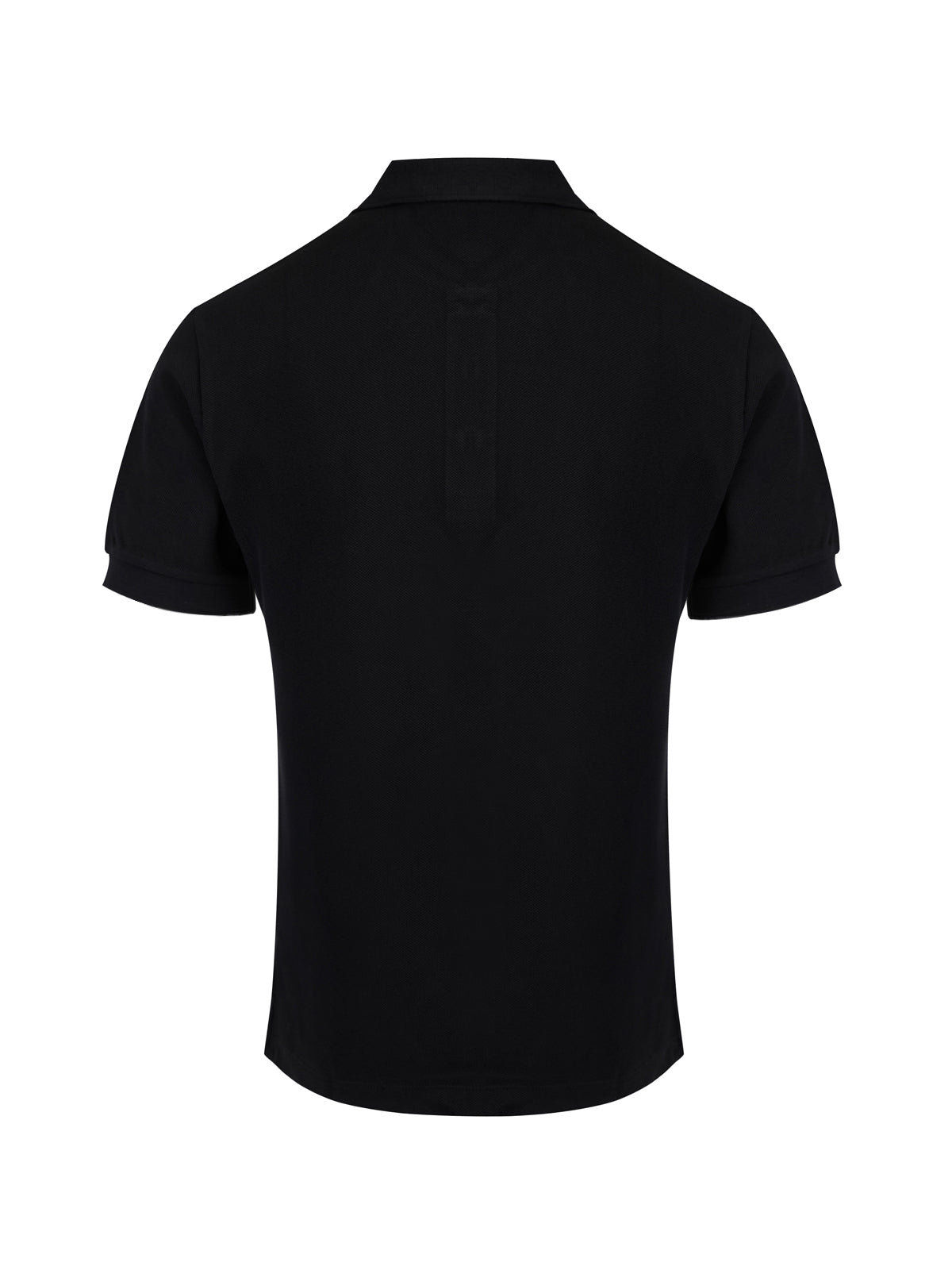 Burberry Black Cotton Collared Polo Shirt Burberry