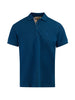 Burberry Deep Teal Blue Cotton Collared Polo Shirt Burberry