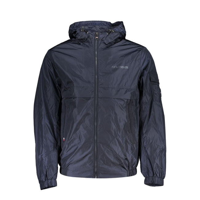 Tommy Hilfiger Blue Nylon Men's Jacket Tommy Hilfiger
