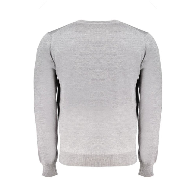 Harmont & Blaine Gray Wool Sweater Harmont & Blaine
