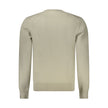 Hugo Boss Beige Cotton Men Sweater Hugo Boss
