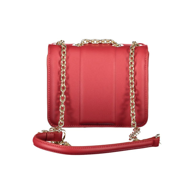 Mario Valentino Red Polyethylene Women Handbag Mario Valentino
