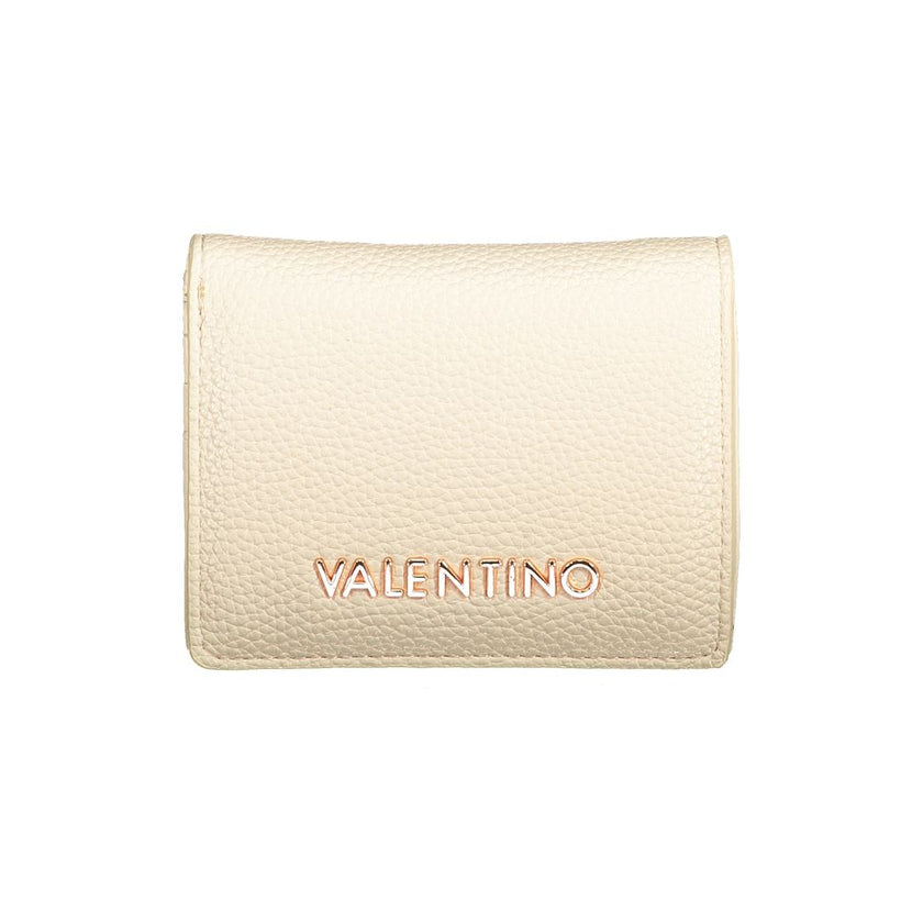 Mario Valentino Beige Polyurethane Women Wallet Mario Valentino