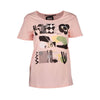 Silvian Heach Pink Cotton Unisex T-Shirt Silvian Heach