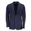 Gant Blue Wool Men Jacket Gant