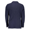 Gant Blue Wool Men Jacket Gant