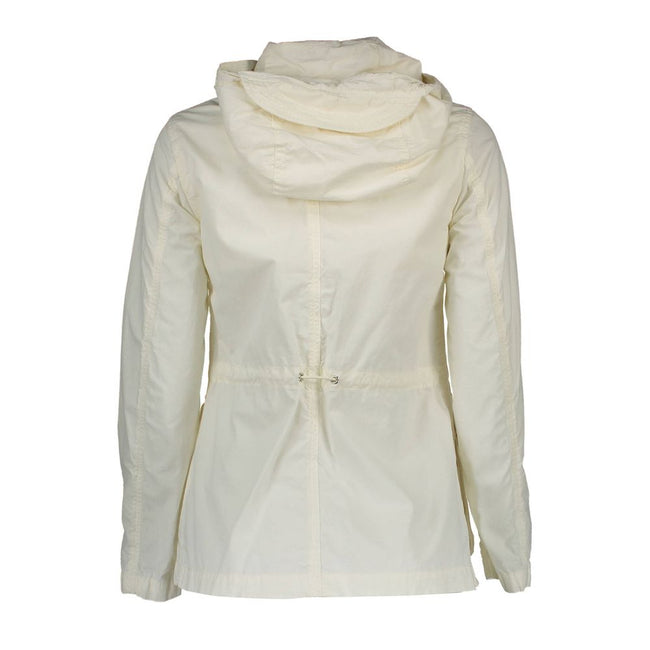 Gant White Cotton Women Jacket Gant