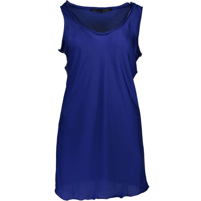Silvian Heach Blue Polyester Womens Tank Top Silvian Heach