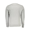 North Sails Gray Organic Cotton Men Sweater North Sails