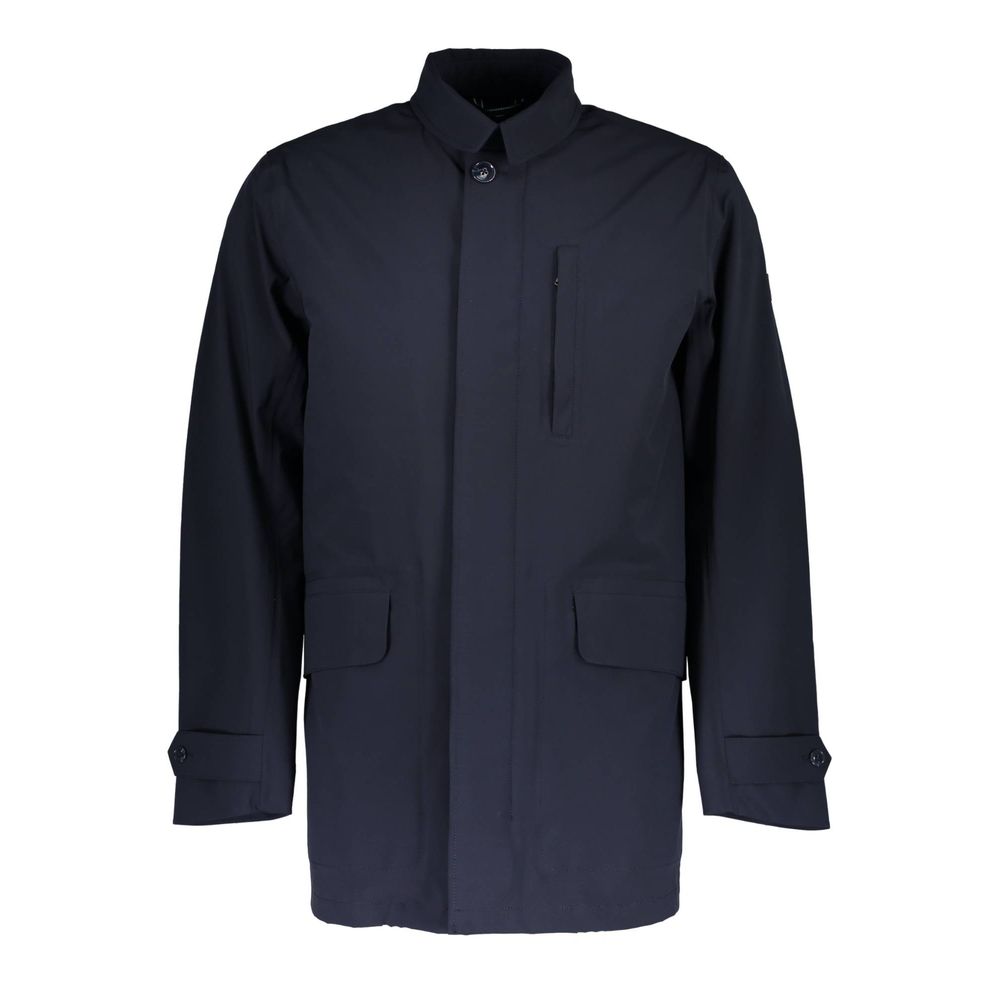 Gant Blue Polyester Men's Jacket Gant