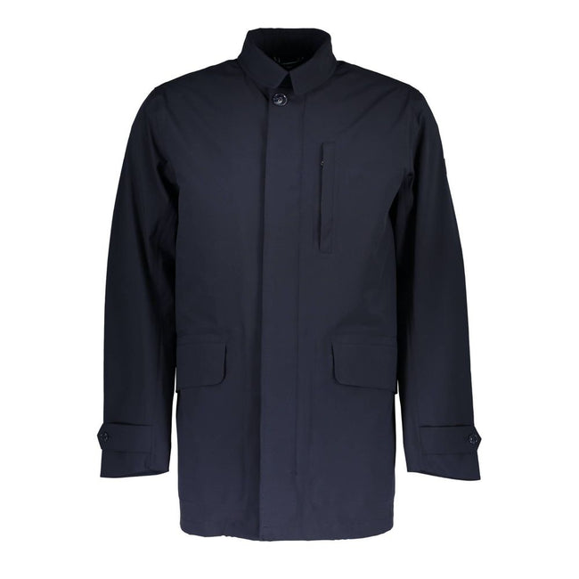 Gant Blue Polyester Men's Jacket Gant