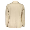 Gant Beige Cotton Men Jacket Gant