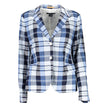 Gant Light Blue Cotton Women Jacket Gant
