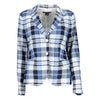 Gant Light Blue Cotton Women Jacket Gant