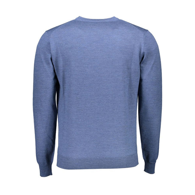 Harmont & Blaine Blue Wool Men Sweater Harmont & Blaine