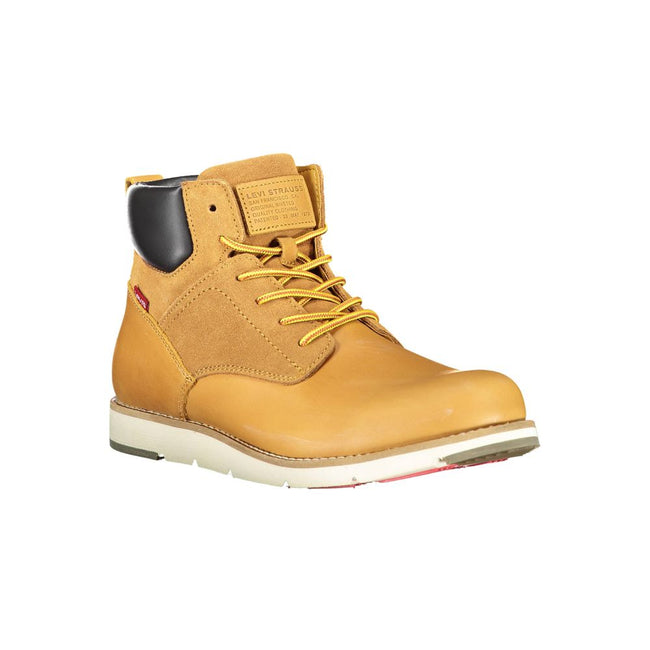Levi's Beige Leather Men Boot Levi's
