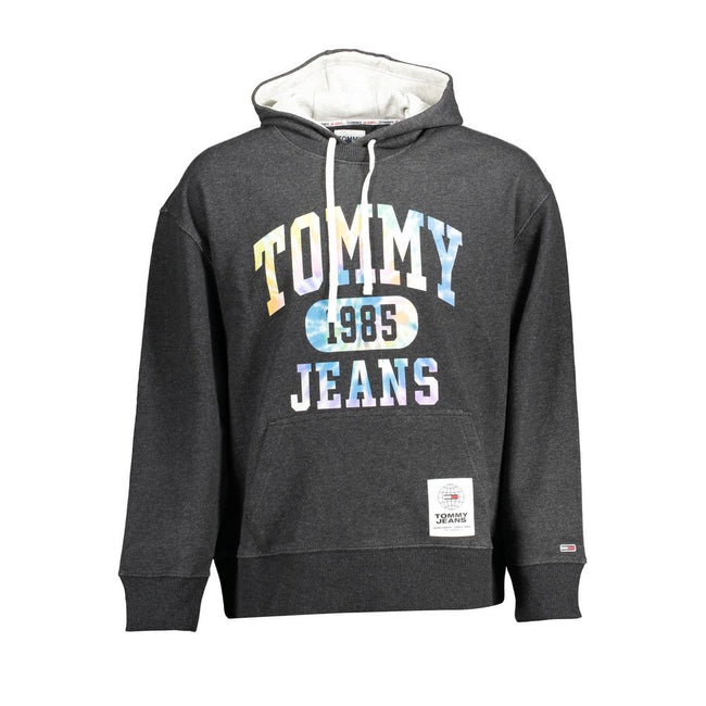 Tommy Hilfiger Black Cotton Men Sweater Tommy Hilfiger
