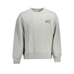 Tommy Hilfiger Gray Cotton Men Sweater Tommy Hilfiger