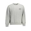 Tommy Hilfiger Gray Cotton Men Sweater Tommy Hilfiger