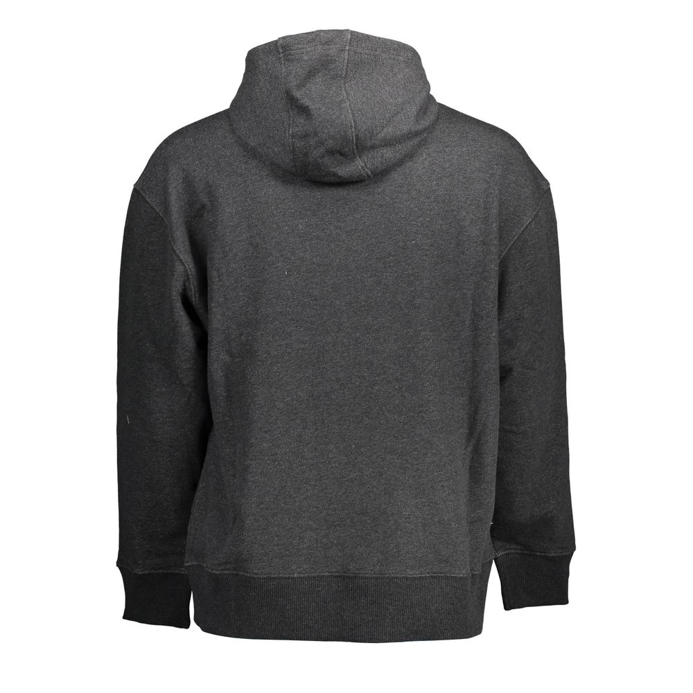 Tommy Hilfiger Black Cotton Men Sweater Tommy Hilfiger