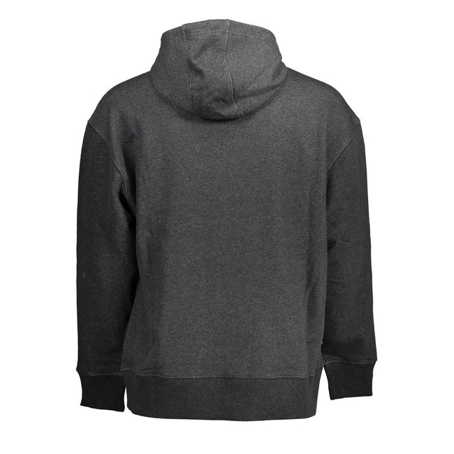 Tommy Hilfiger Black Cotton Men Sweater Tommy Hilfiger