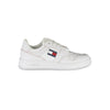 Tommy Hilfiger White Leather Women Sneaker Tommy Hilfiger