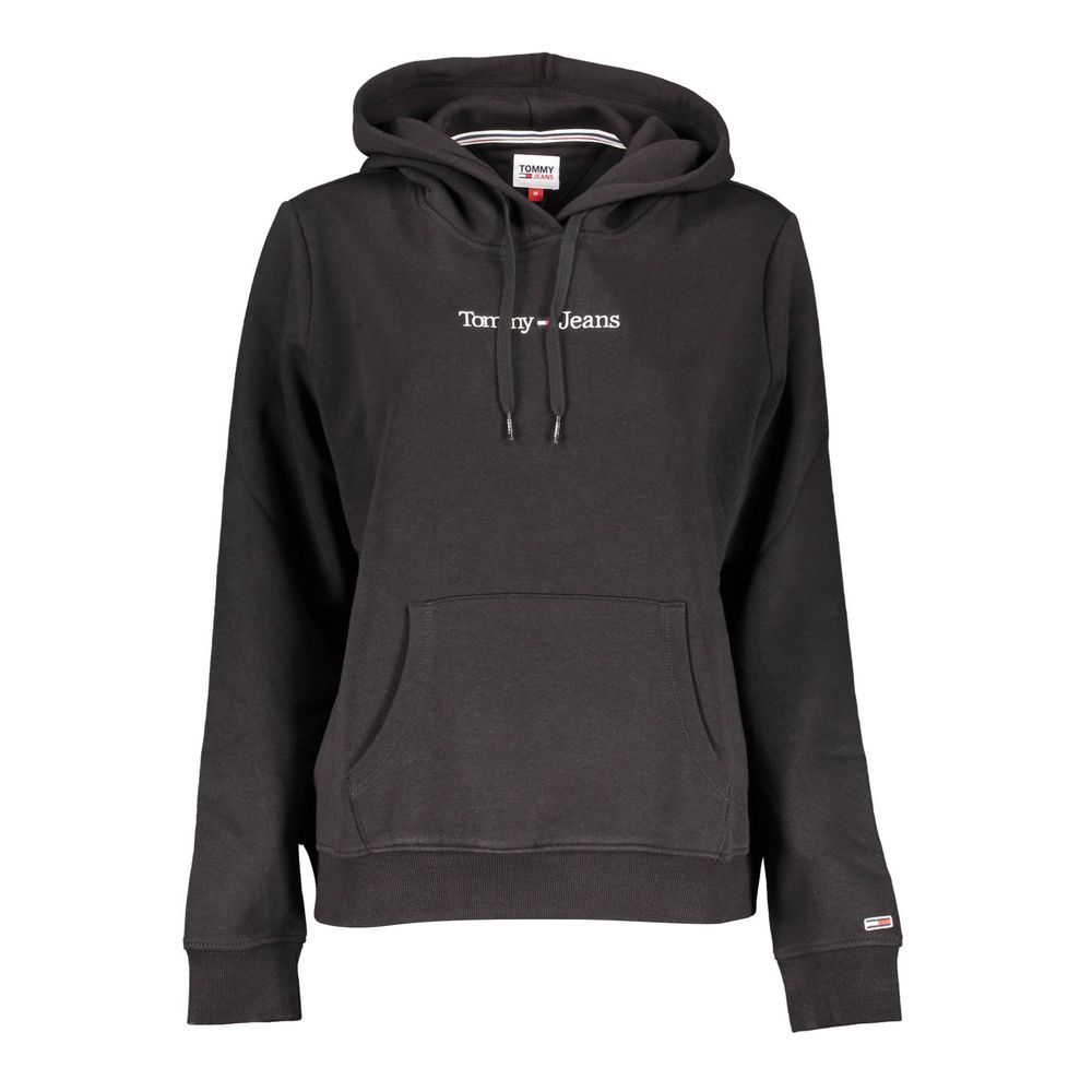 Tommy Hilfiger Black Cotton Women Sweater Tommy Hilfiger