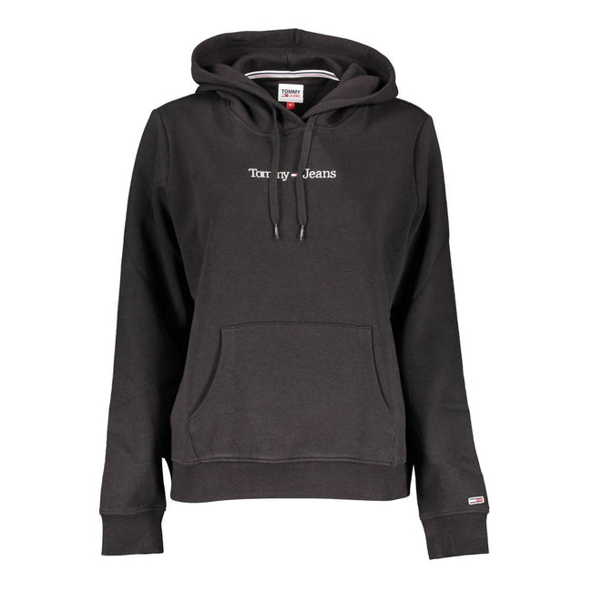 Tommy Hilfiger Black Cotton Women Sweater Tommy Hilfiger
