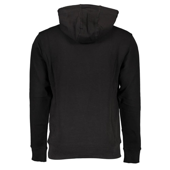 Tommy Hilfiger Black Cotton Men Sweater Tommy Hilfiger