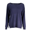 North Sails Blue Viscose Women Sweater North Sails
