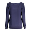 North Sails Blue Viscose Women Sweater North Sails