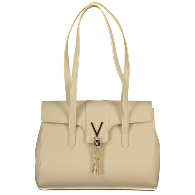 Mario Valentino Beige Polyethylene Handbag Mario Valentino