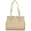 Mario Valentino Beige Polyethylene Handbag Mario Valentino