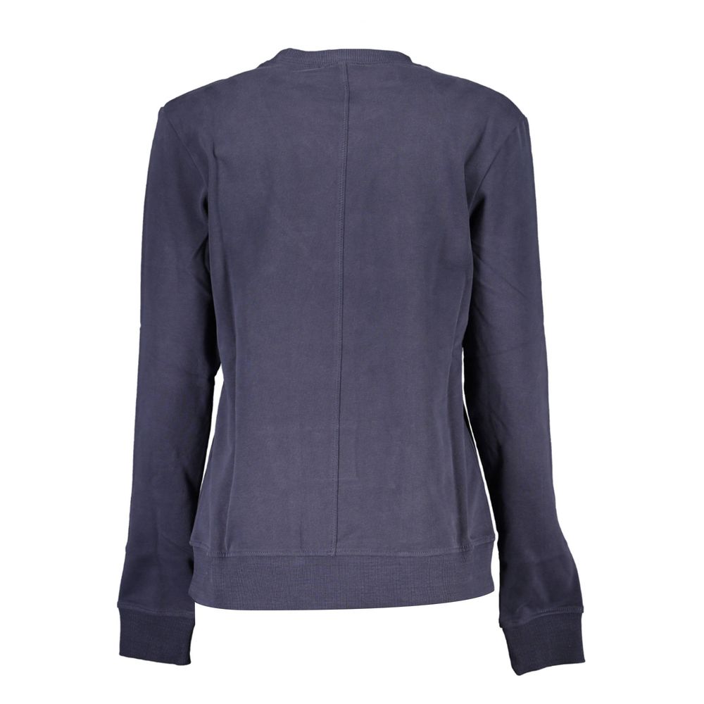 North Sails Blue Cotton Women Sweater North Sails