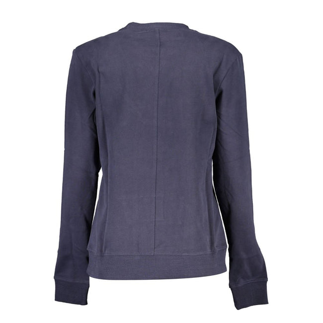 North Sails Blue Cotton Women Sweater North Sails