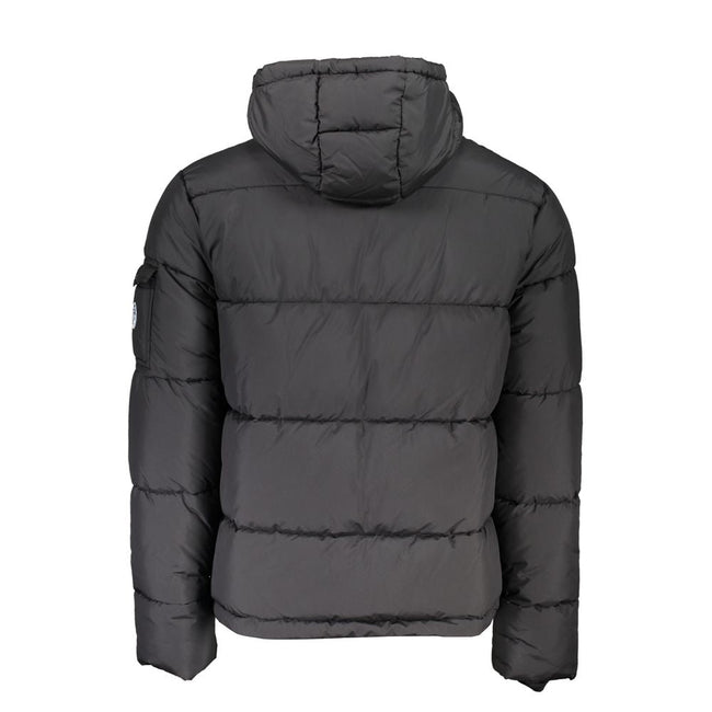 North Sails Black Polyester Men Jacket North Sails