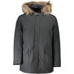 Woolrich Gray Cotton Men's Jacket Woolrich