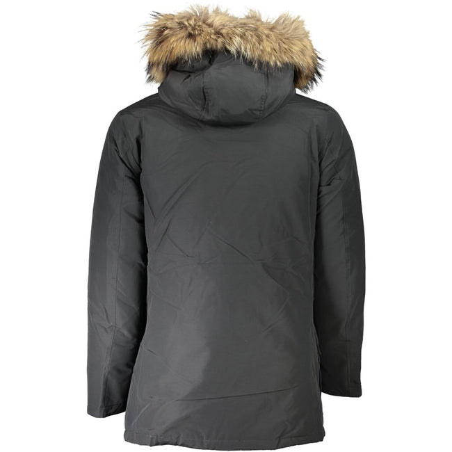 Woolrich Gray Cotton Men's Jacket Woolrich