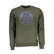 North Sails Green Cotton Men Sweater North Sails