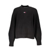 Tommy Hilfiger Black Cotton Sweater Tommy Hilfiger