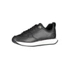 Tommy Hilfiger Black Leather Women Sneaker Tommy Hilfiger