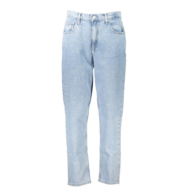 Tommy Hilfiger Blue Cotton Women Jeans Tommy Hilfiger
