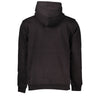 Tommy Hilfiger Black Cotton Men's Sweater Hoodie Tommy Hilfiger