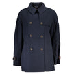 Tommy Hilfiger Blue Cotton Jackets & Coat Tommy Hilfiger