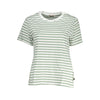 K-WAY White Cotton Women T-Shirt K-WAY