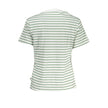 K-WAY White Cotton Women T-Shirt K-WAY