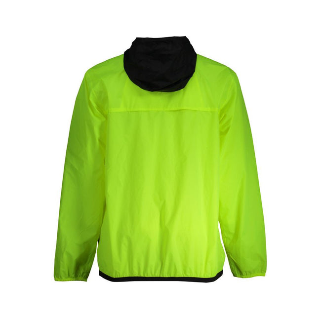 K-WAY Yellow Polyamide Men Jacket K-WAY