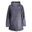 K-WAY Blue Polyamide Jackets & Coat K-WAY