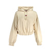 Tommy Hilfiger Beige Cotton Women Sweater Hoodie Tommy Hilfiger