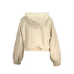 Tommy Hilfiger Beige Cotton Women Sweater Hoodie Tommy Hilfiger